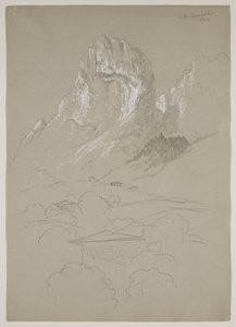In het Simmental, Zwitserland, 1841